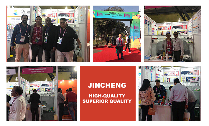 jincheng aerosol valve exhibition Exposición de válvula de aerosol de Jincheng