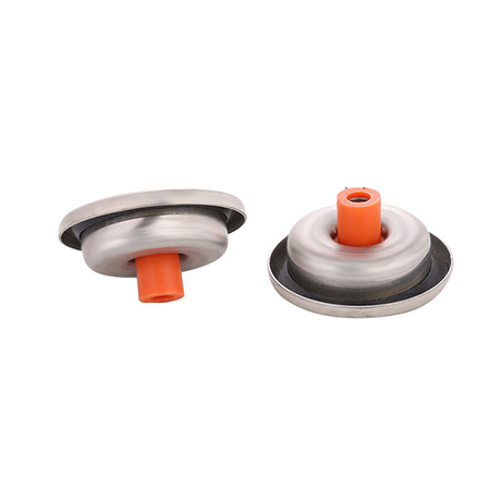 Válvula de aerosol de rosca hembra de 1 pulgada para lata de refrigerante