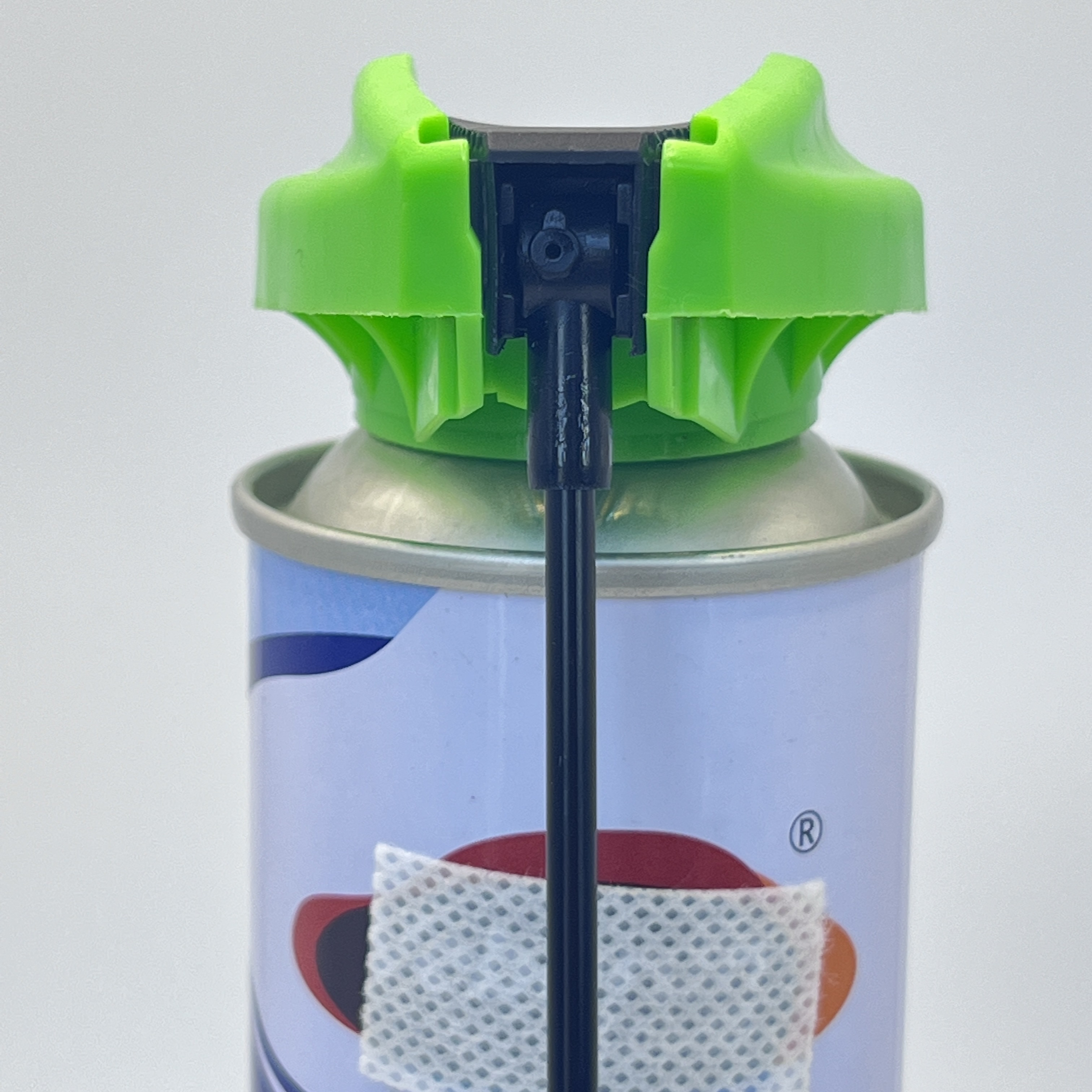Rociador de aerosol versátil con tubo plegable y bloqueo: solución de limpieza y mantenimiento multipropósito