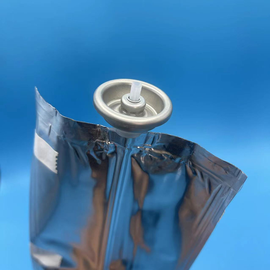 Dispensador de aerosol de bolsa versátil en válvula-Solución multipropósito para diversas aplicaciones