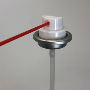 Válvula de pulverización de silicio de flujo ajustable para lubricación versátil personalizable y precisa
