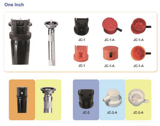 Actuador y v&aacute;lvula de spray de pimienta de autodefensa