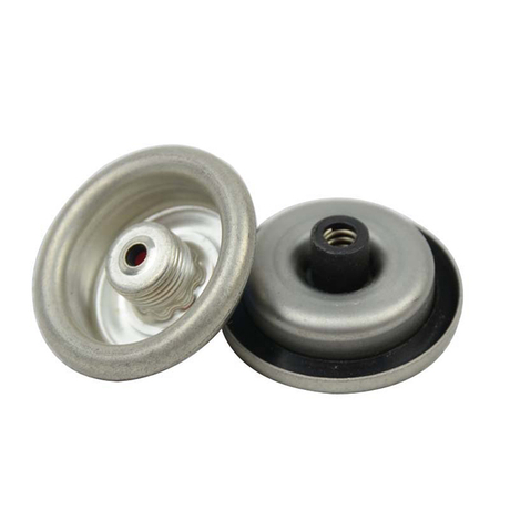 Válvula de tornillo hembra Válvula de lata de aerosol Actuador de válvula de lata de aerosol